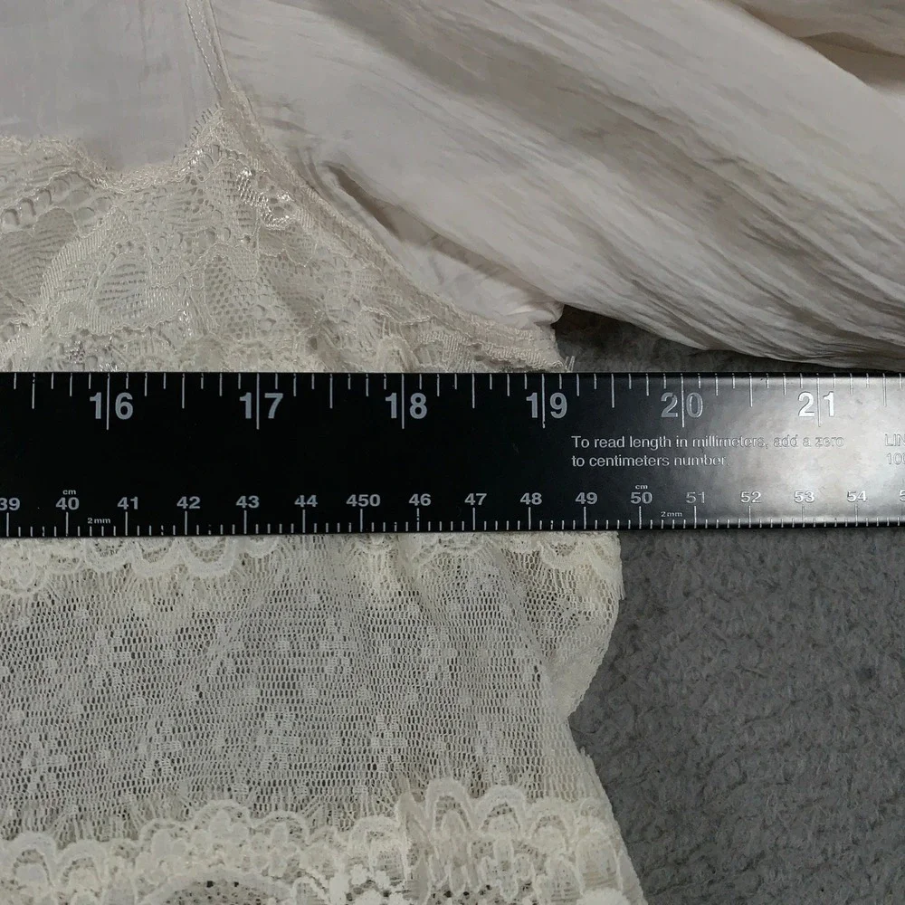 Intimately FP Forever Young Bed ATop In White Alyssum Free People NWT Small
